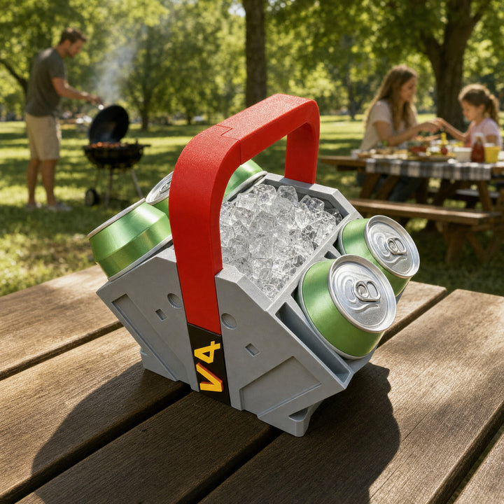 Engine Beer Rack