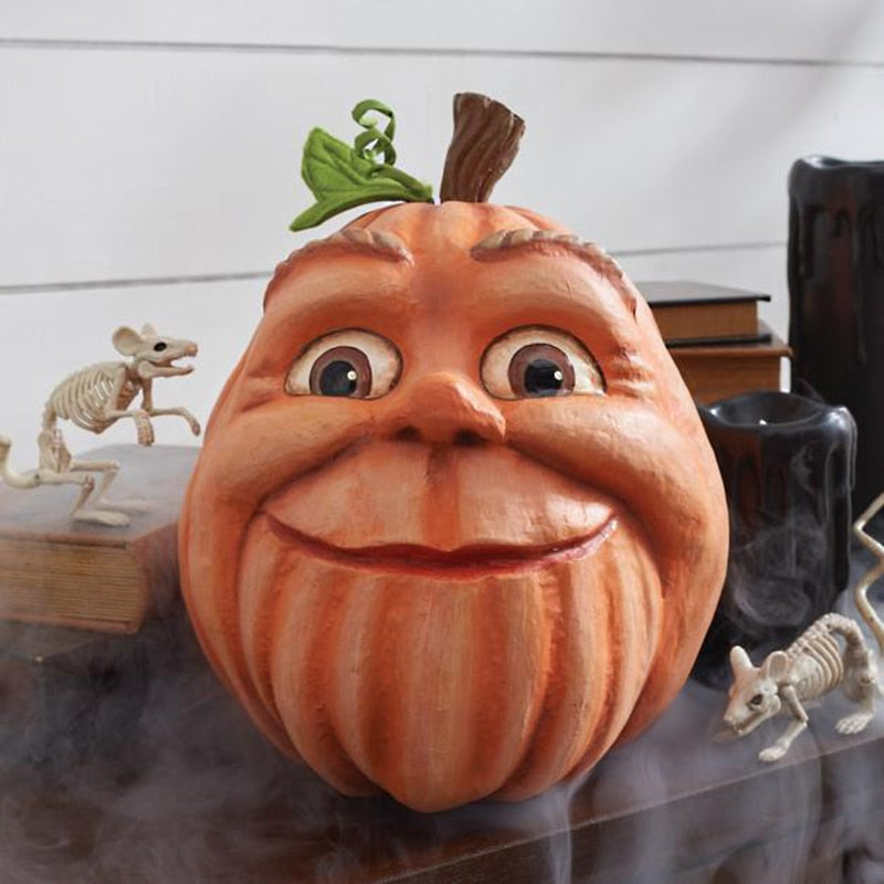 Six quirky pumpkin ornaments