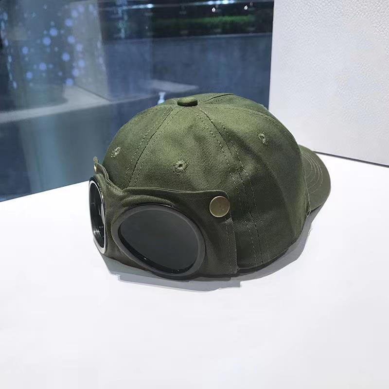 Cute aviator glasses baseball cap