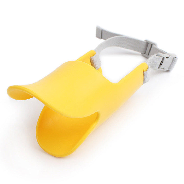 Silicone anti-bite muzzle for dogs