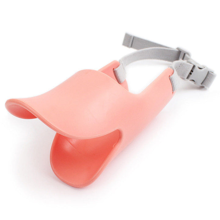 Silicone anti-bite muzzle for dogs