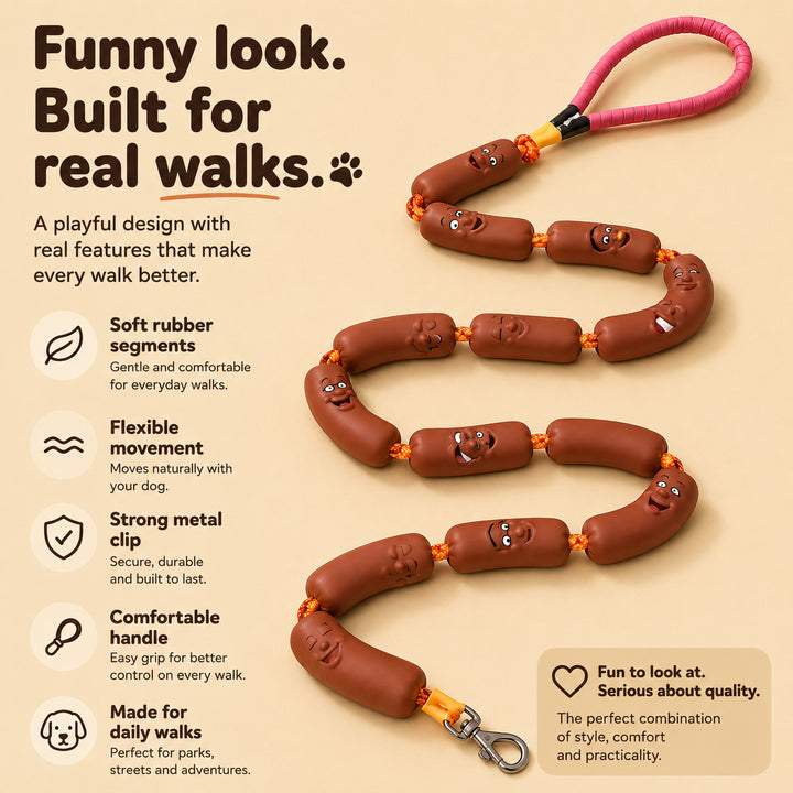 Funny Sausage Pet Leash