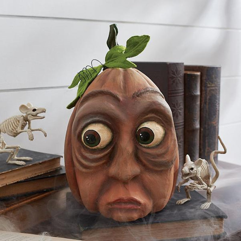 Six quirky pumpkin ornaments