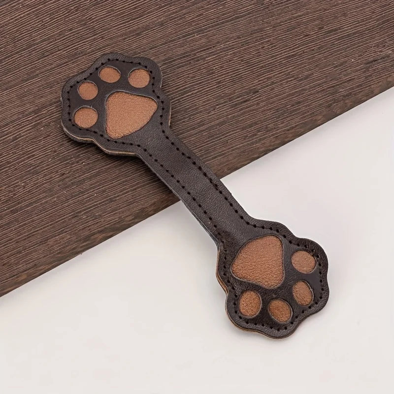 Cat paw shaped magnetic snaps for cuffs and pant legs