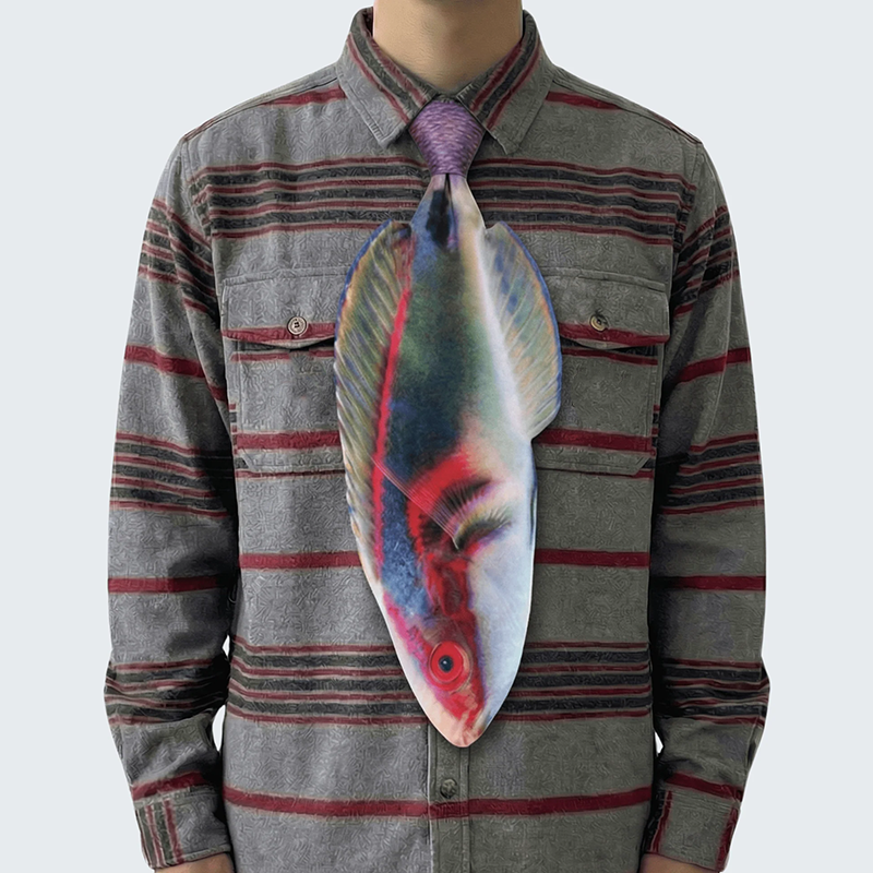 Fun Fish-Shaped Tie