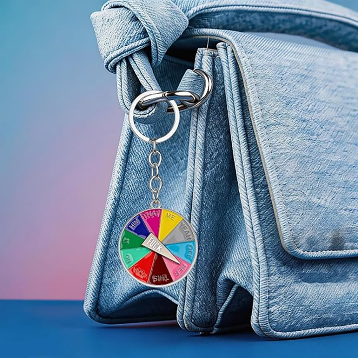 Fun Rotating Spinner Keychain
