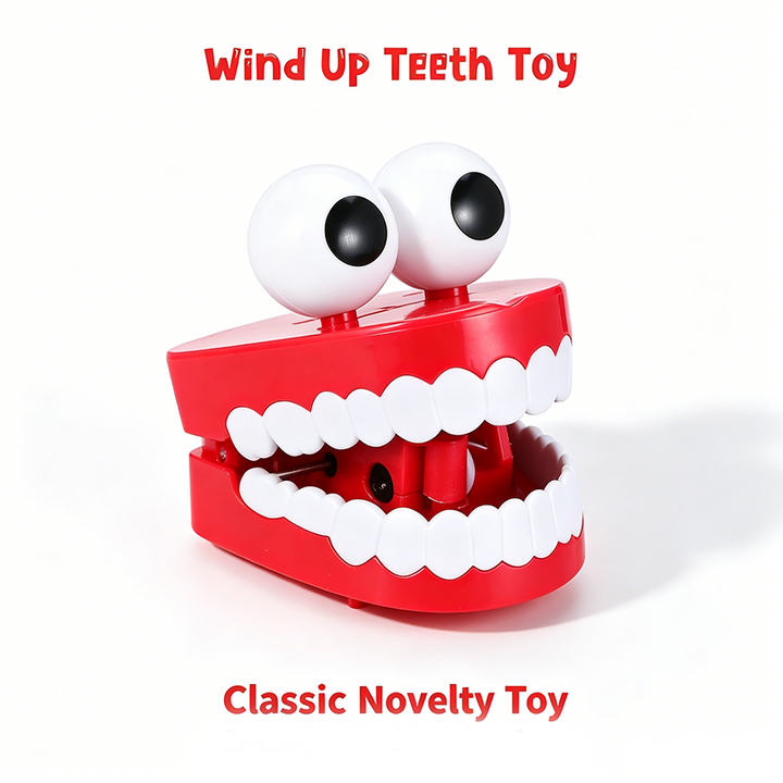 Glowing Chattering Teeth Toy
