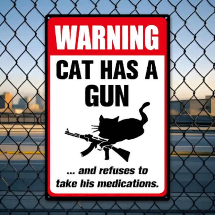 Fun Metal Signs
