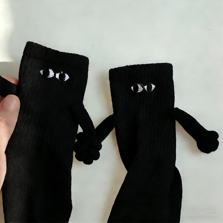 Magnetic "Hand-Holding" Couple Socks — Cute Couple &amp; Friendship Style