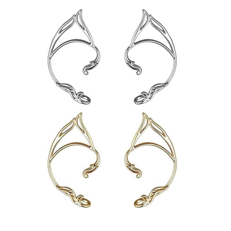 Elf-Ear Cuff Earrings