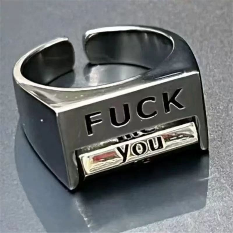 Creative Opening Adjustable Ring