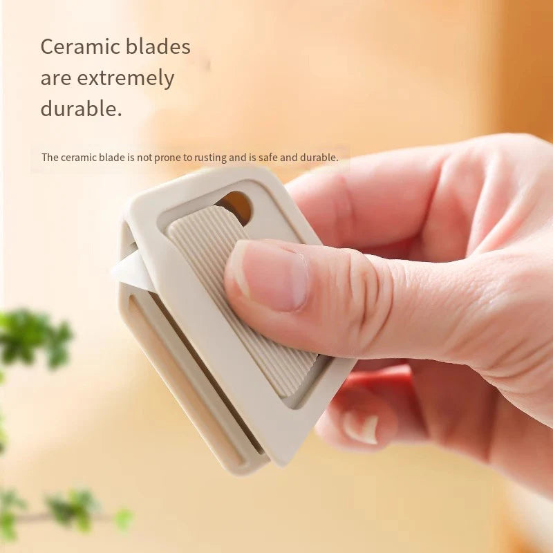 Automatic rebound box cutter