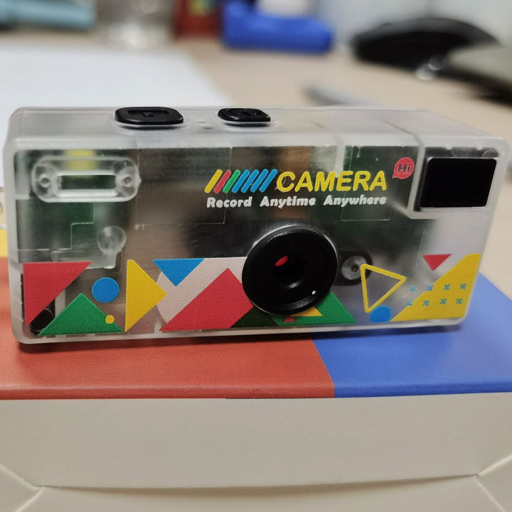 Retro thumb camera charm