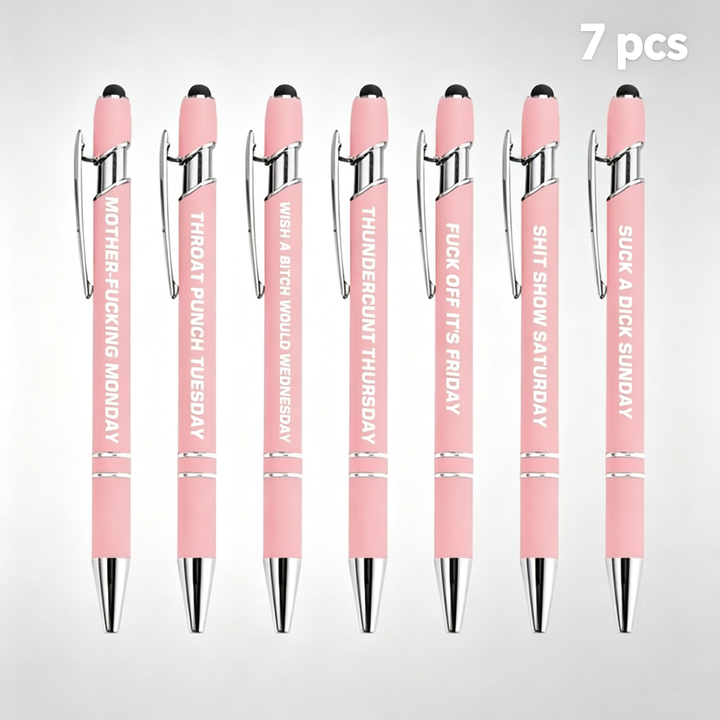 Fun and Stress-Relieving 7-Day Ballpoint Pen