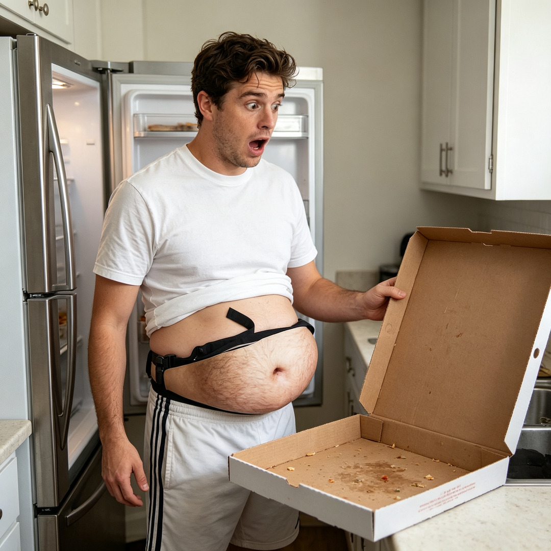 Prank Tummy Waist Bag