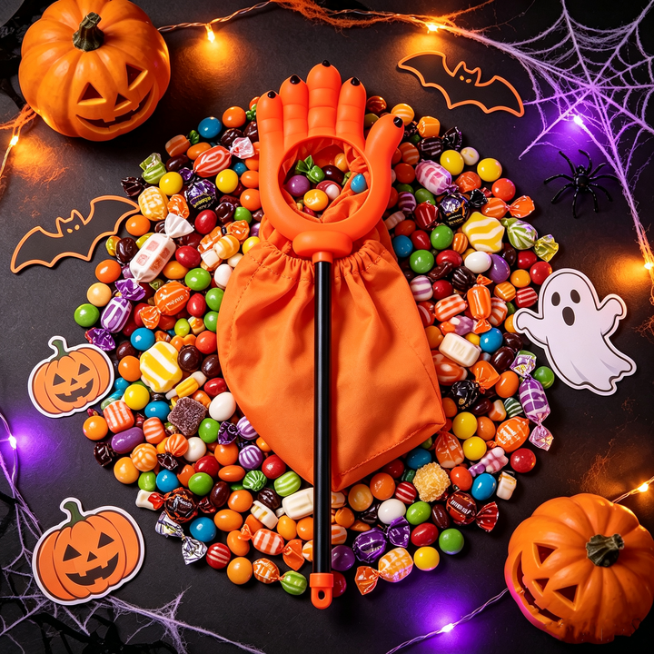Halloween Pumpkin Trick‑or‑Treat Bag