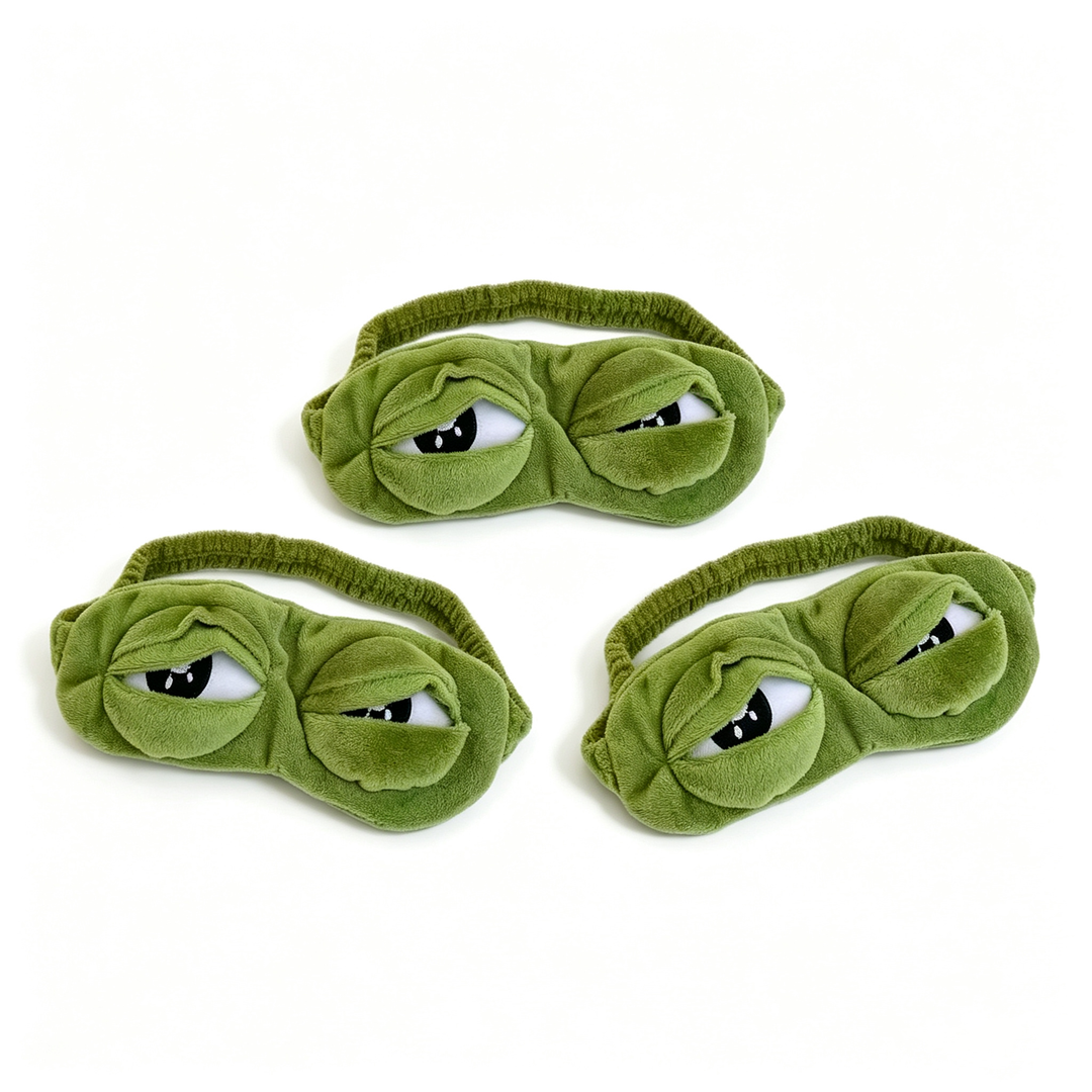 Funny Frog Breathable Eye Mask