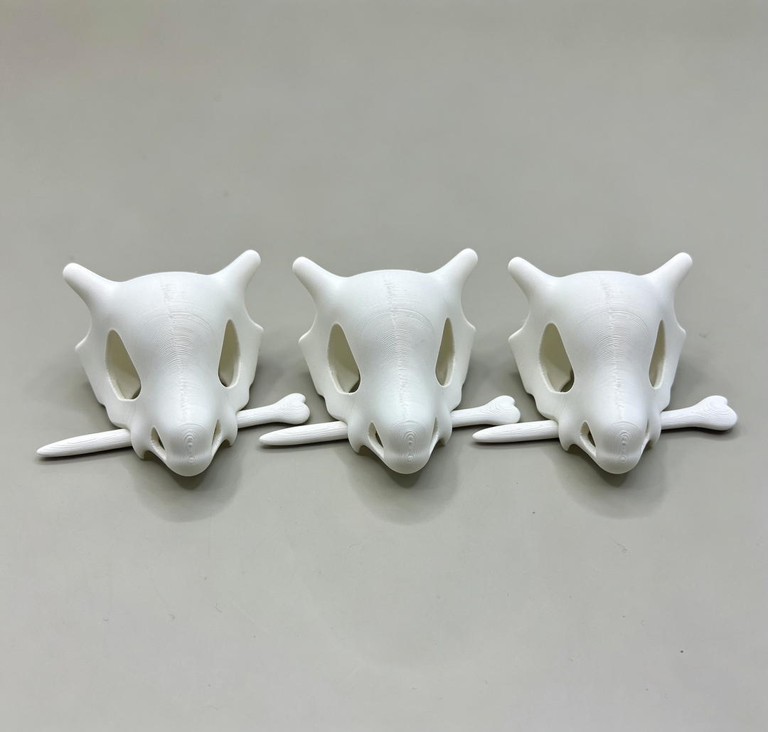Cubone Skull Ghost Hair Clip