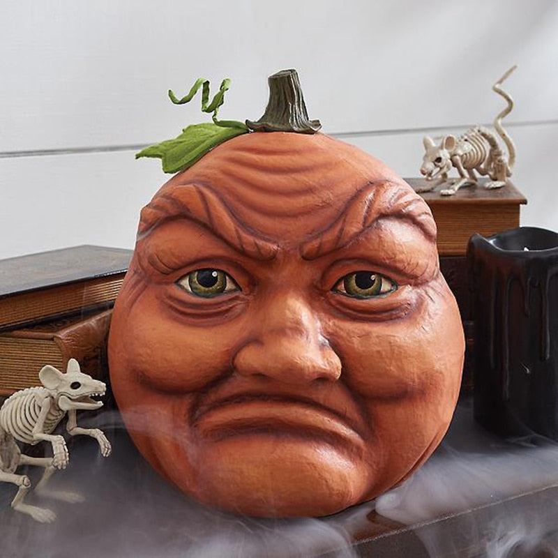 Six quirky pumpkin ornaments