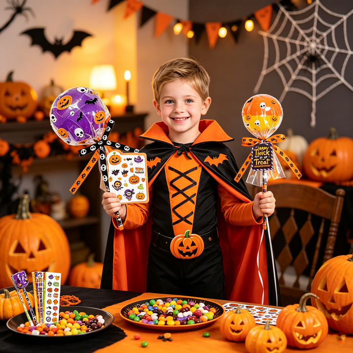 Halloween Lollipop Toy Wand Set