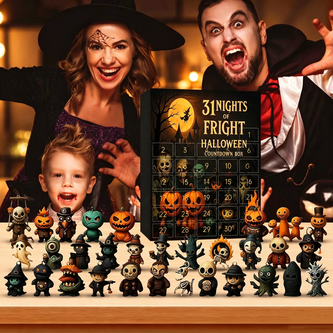 Halloween Advent Countdown Calendar Box
