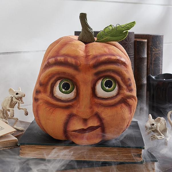 Six quirky pumpkin ornaments