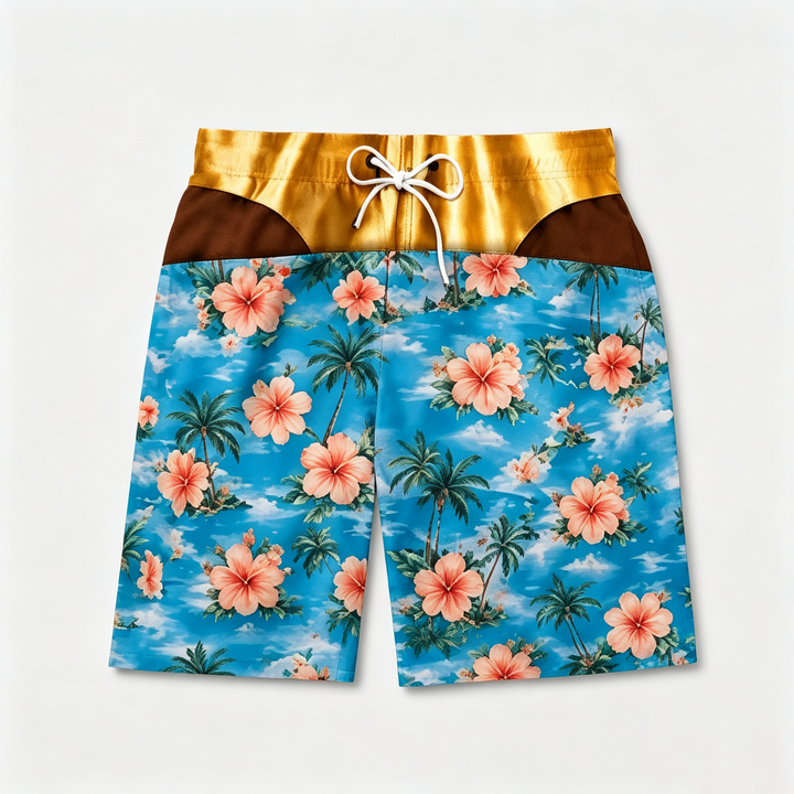 Eye-catching surfing beach shorts