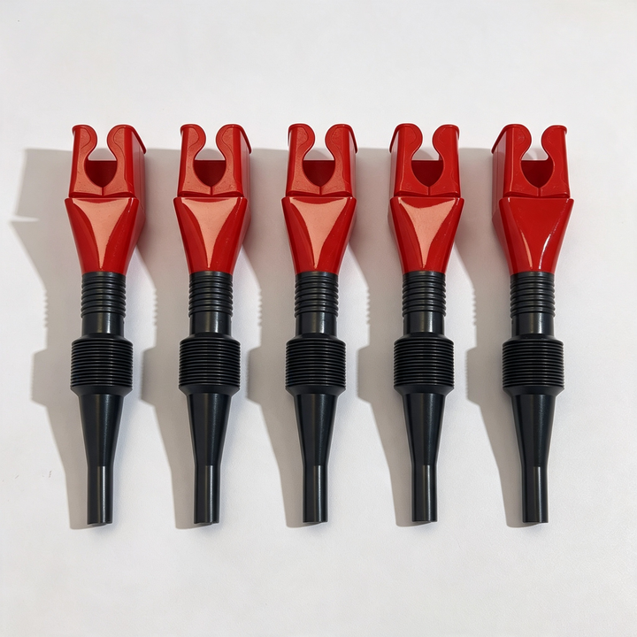 Foldable telescopic hose funnel