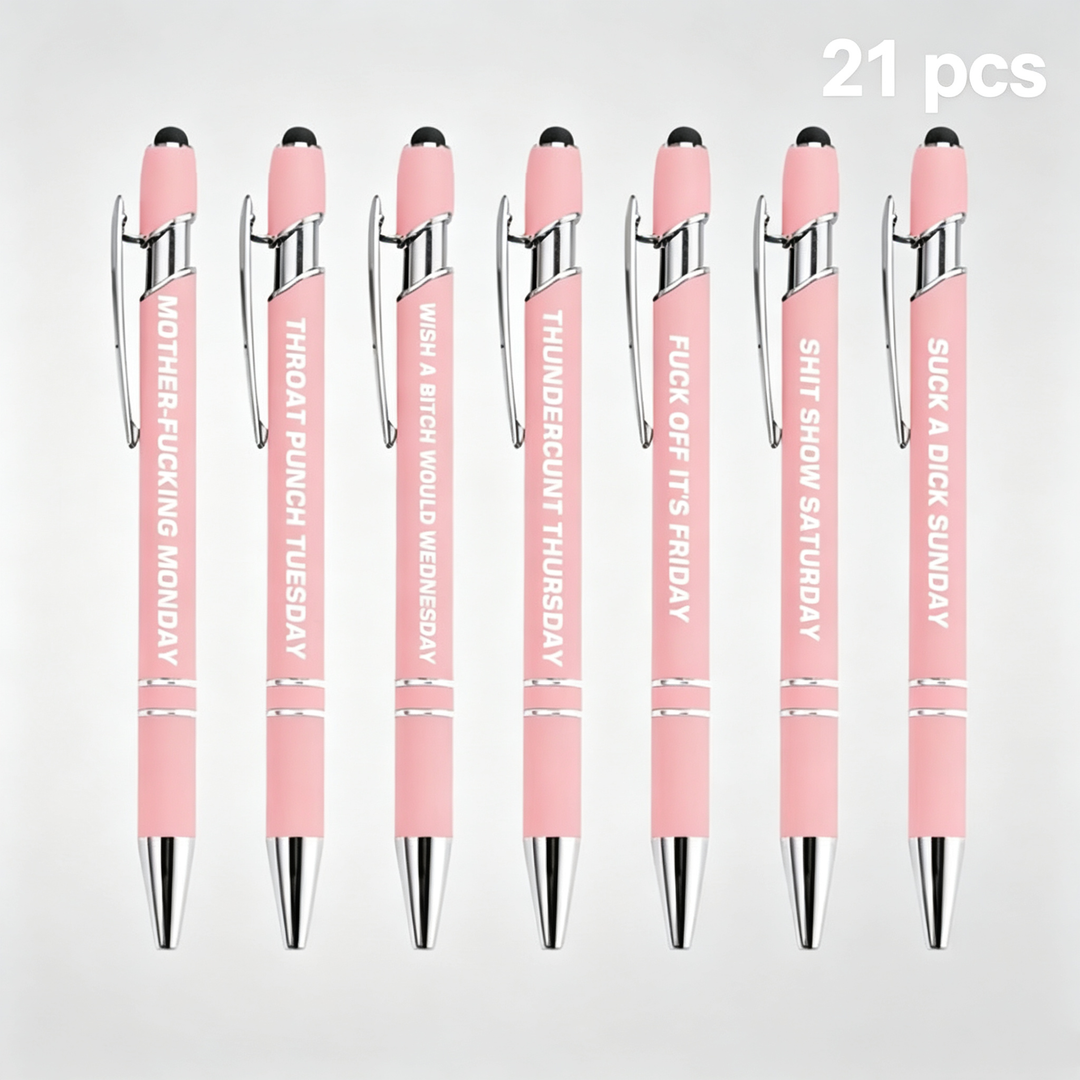 Fun and Stress-Relieving 7-Day Ballpoint Pen