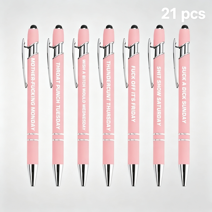 Fun and Stress-Relieving 7-Day Ballpoint Pen