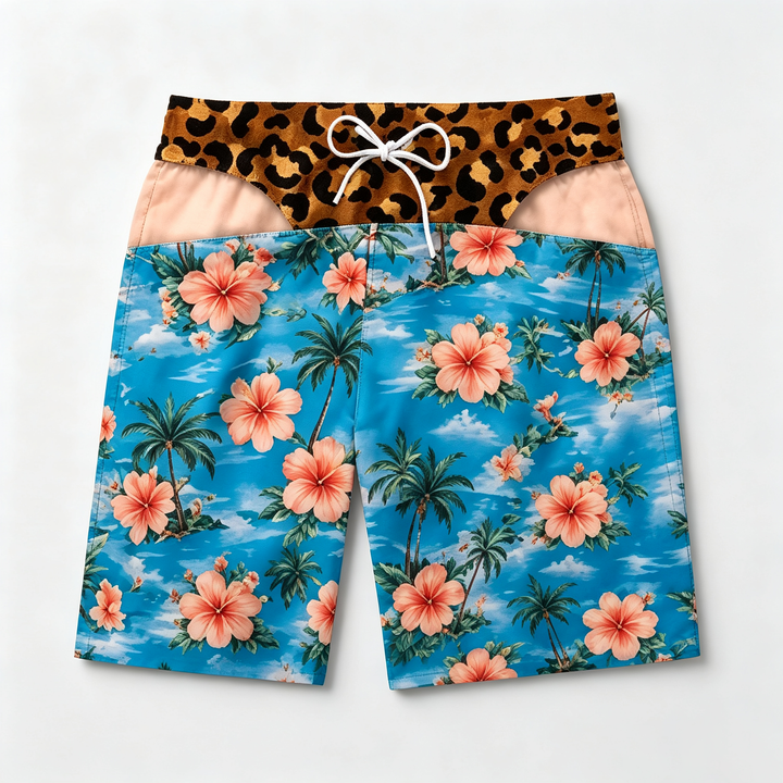 Eye-catching surfing beach shorts