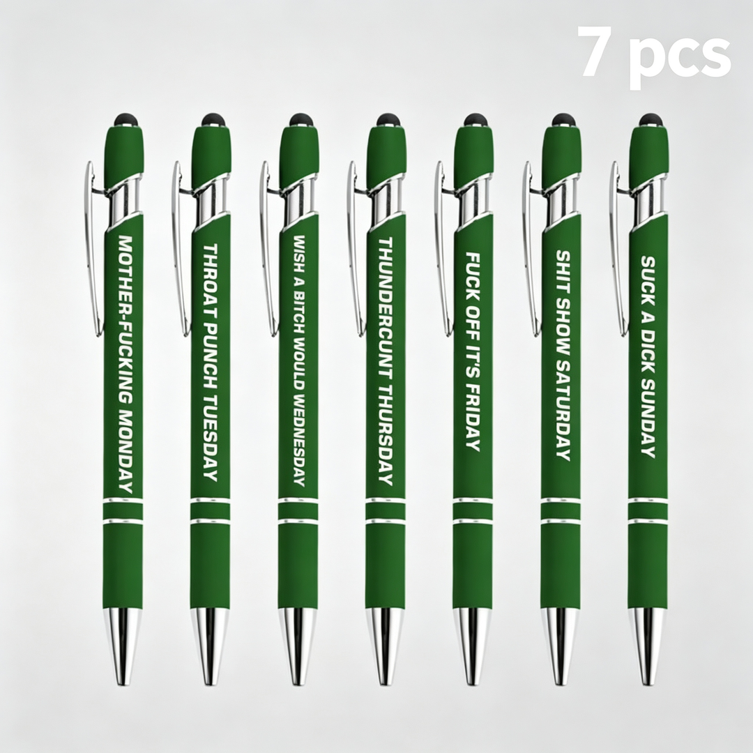 Fun and Stress-Relieving 7-Day Ballpoint Pen