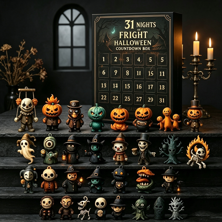Halloween Advent Countdown Calendar Box