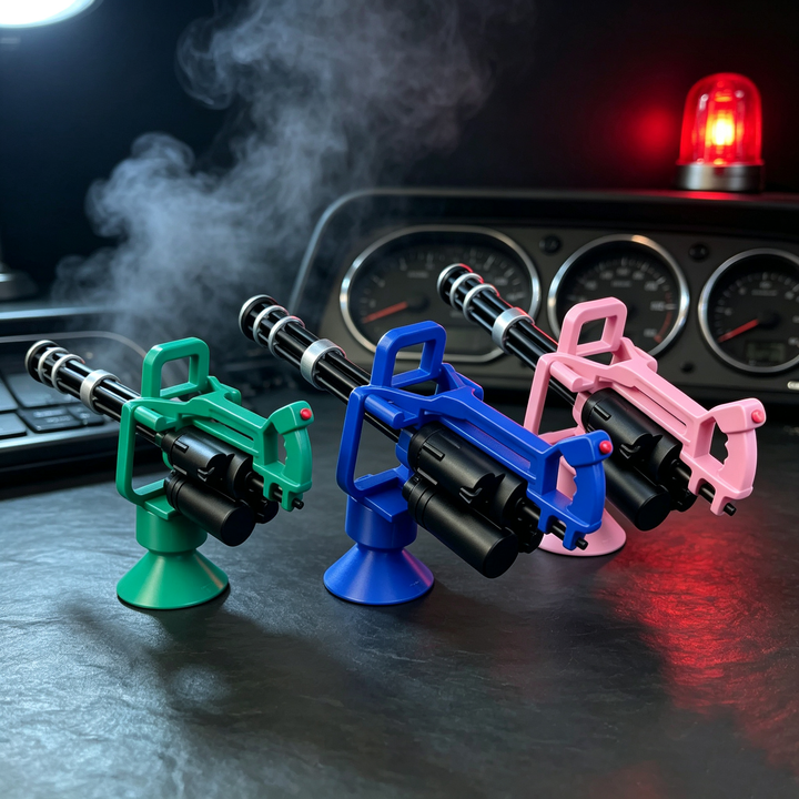 Gatling Gun Dashboard Ornament