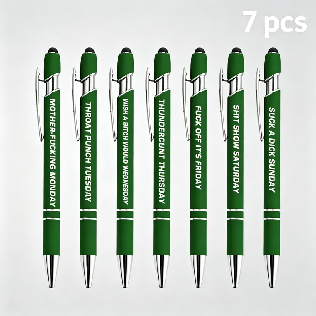 Fun and Stress-Relieving 7-Day Ballpoint Pen