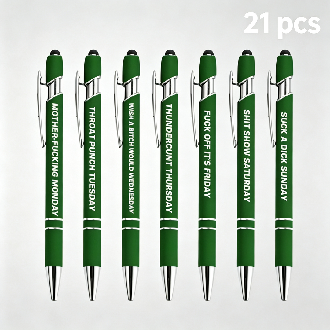 Fun and Stress-Relieving 7-Day Ballpoint Pen