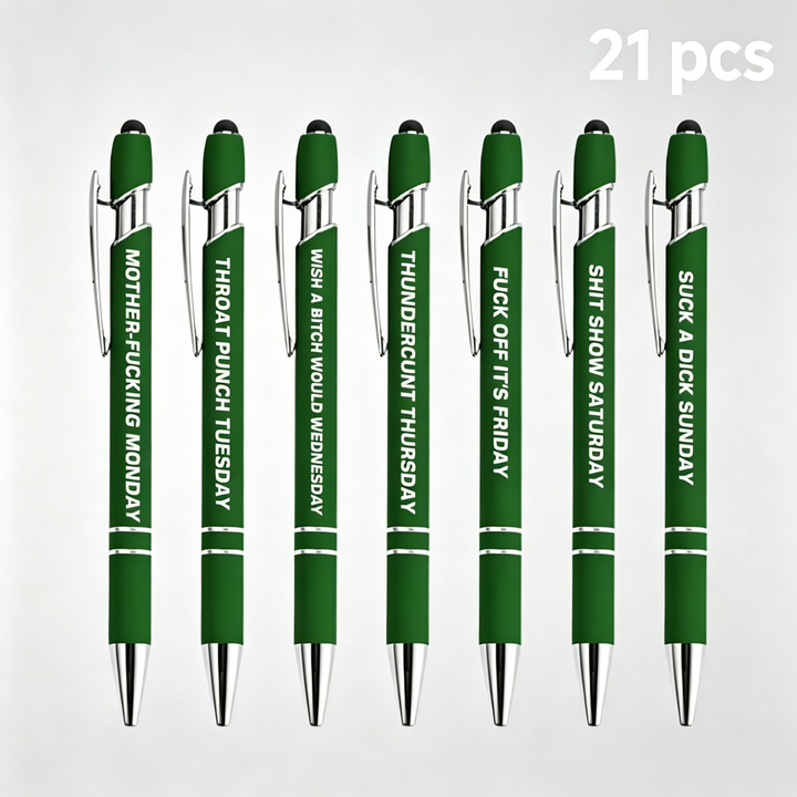 Fun and Stress-Relieving 7-Day Ballpoint Pen