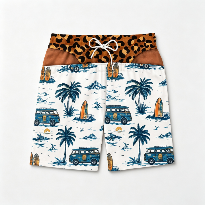 Eye-catching surfing beach shorts