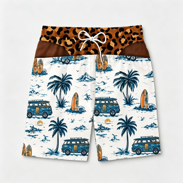 Eye-catching surfing beach shorts