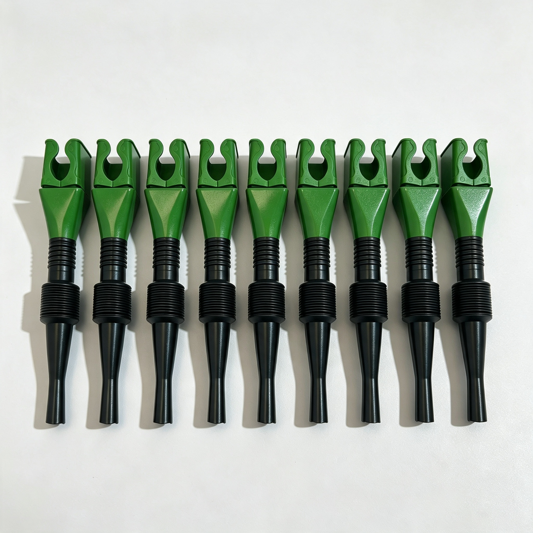 Foldable telescopic hose funnel