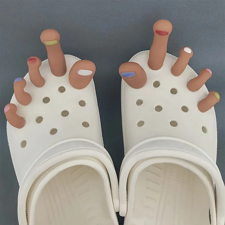 Detachable 3D toe buckle