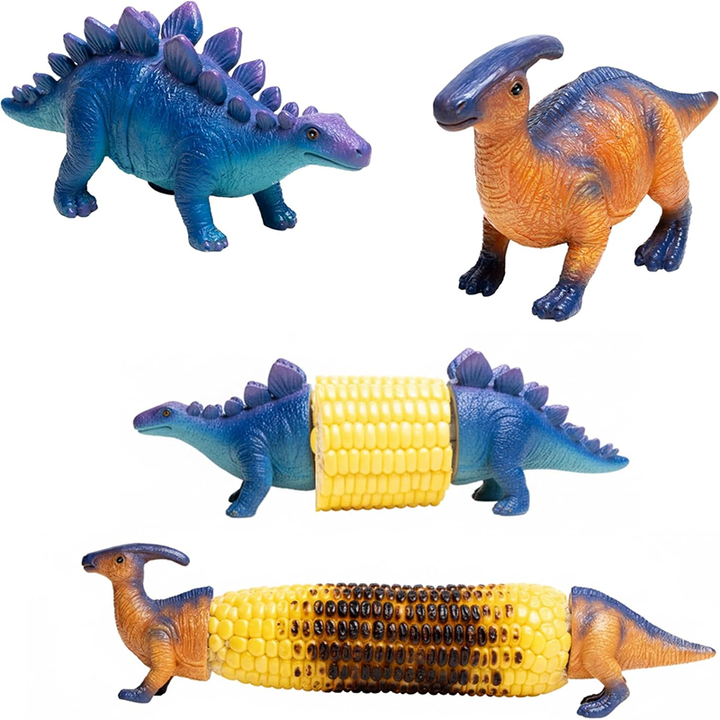 Fun Dinosaur Corn-on-the-Cob Holders