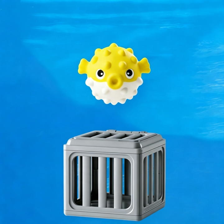 Water game animal cages