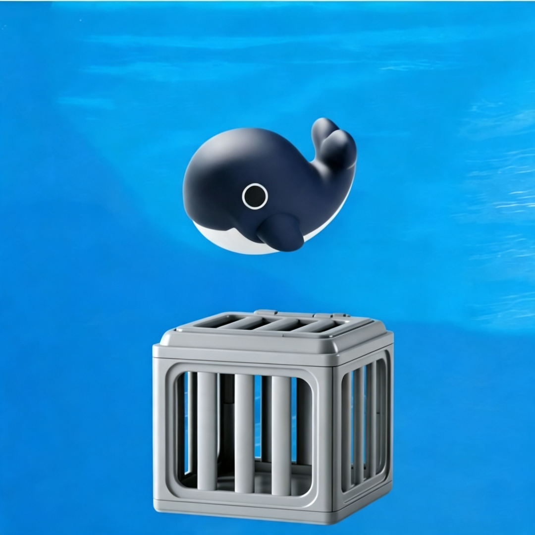 Water game animal cages