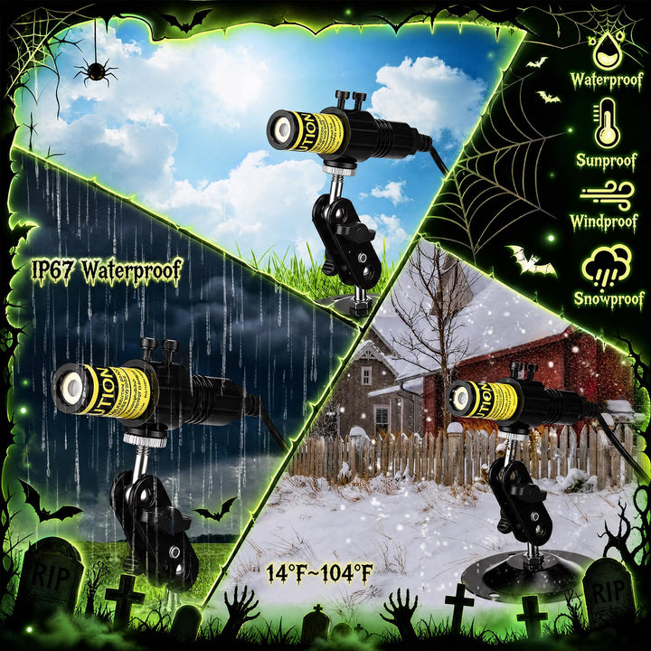 Halloween Green Swamp Laser Light