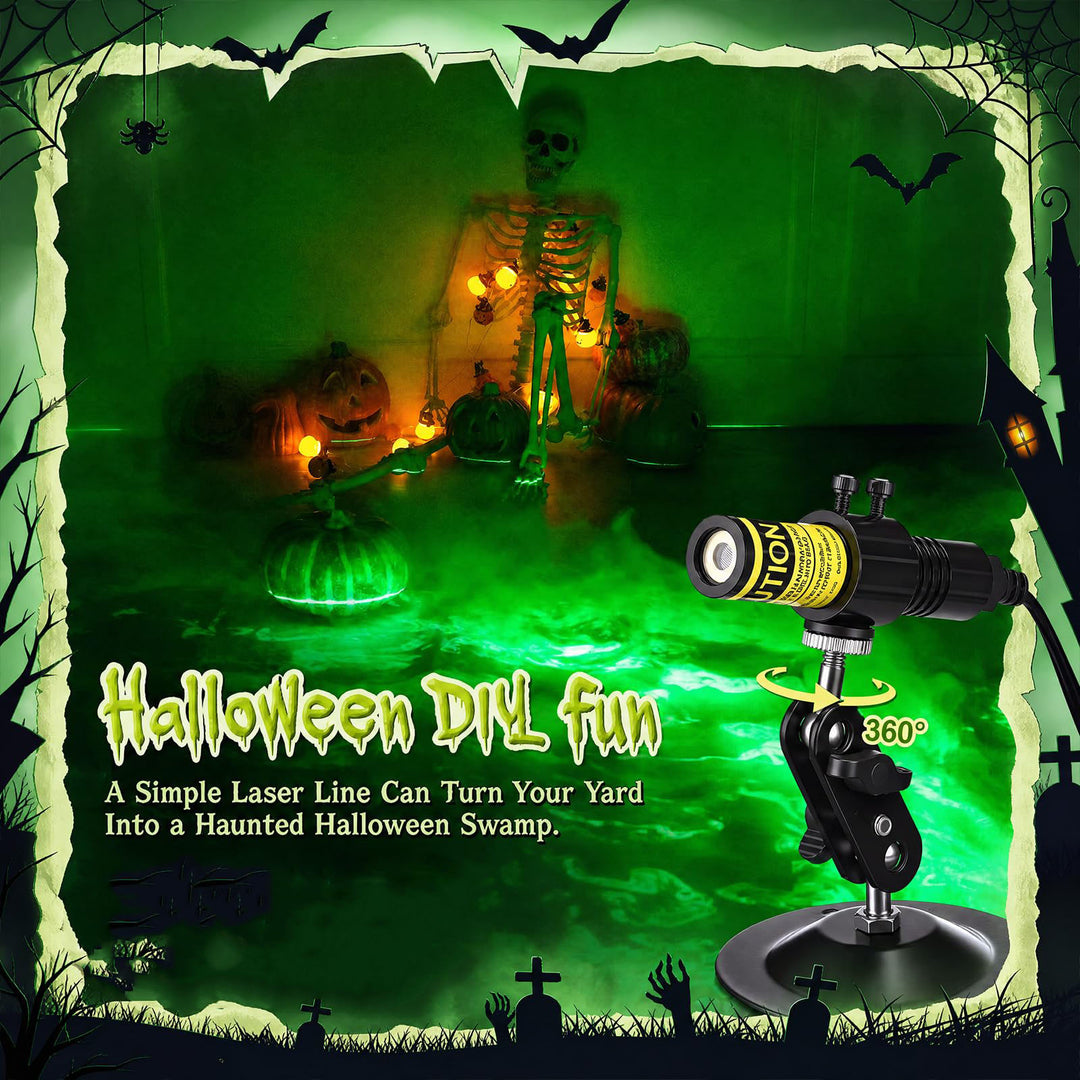Halloween Green Swamp Laser Light