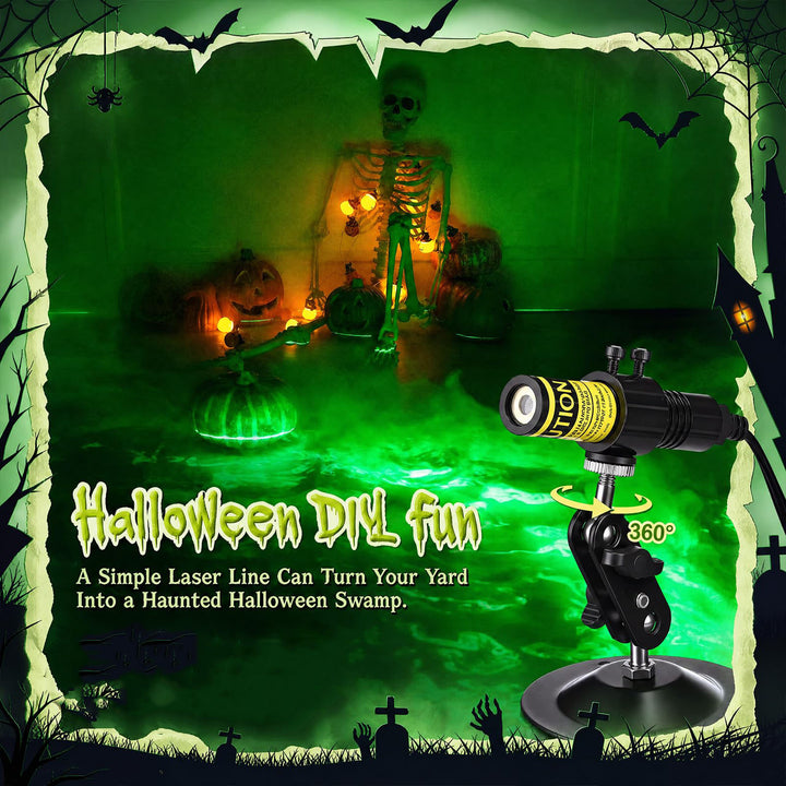 Halloween Green Swamp Laser Light