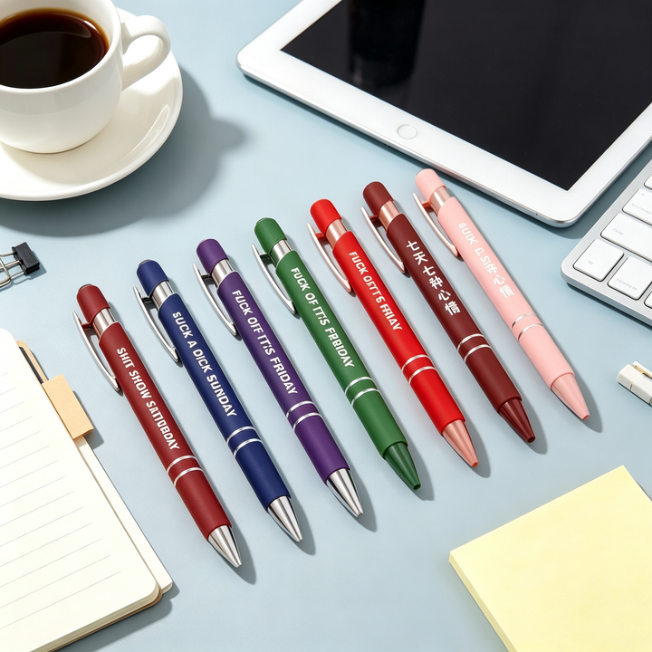 Fun and Stress-Relieving 7-Day Ballpoint Pen