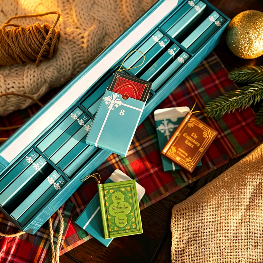 Mini book-shaped blind boxes