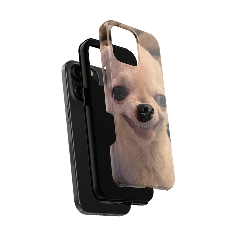 Funny Meme Dog Face iPhone Case